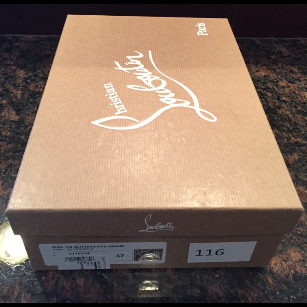 Authentic Christian Louboutin Shoe Box