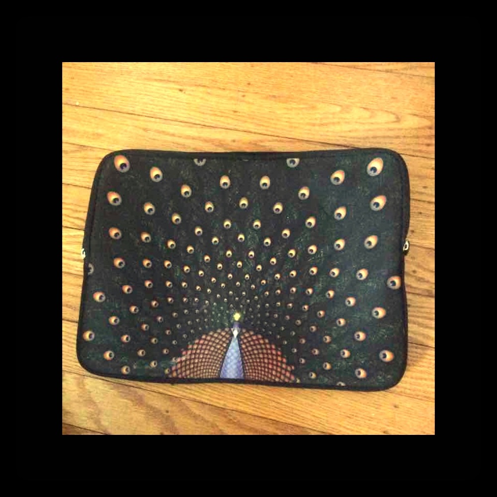 Peacock Laptop Case