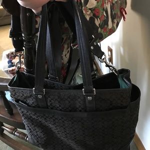 Coach diaper bag