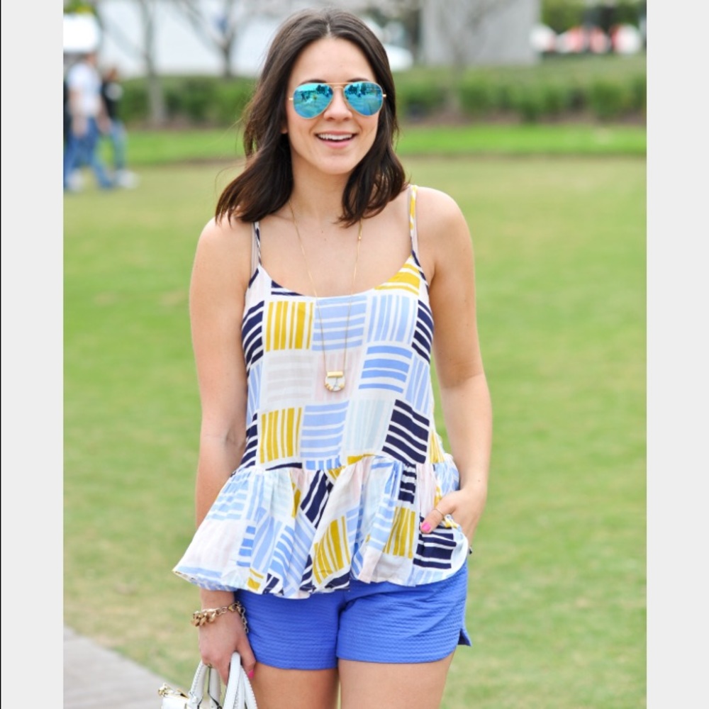 Old navy peplum tank
