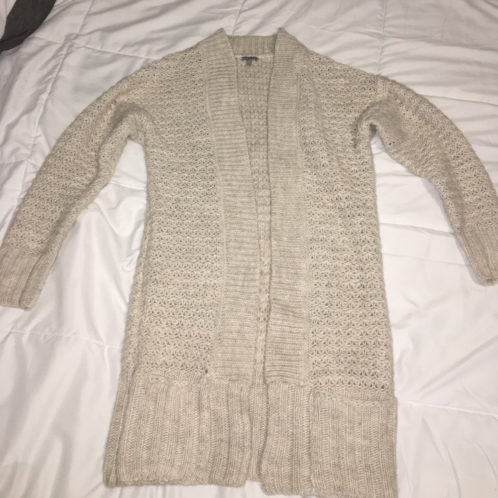 Khaki cardigan