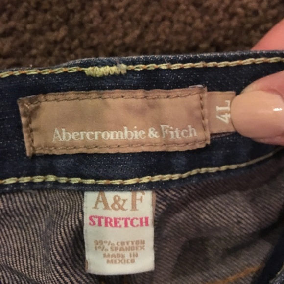 Abercrombie & Fitch Vintage 5 pocket jeans. Sz 4L - Picture 5 of 5