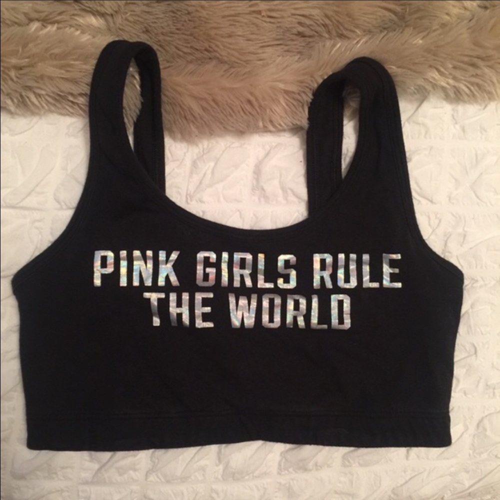LIMITED EDITION VS Pink Sports Bra - Picture 2 of 4