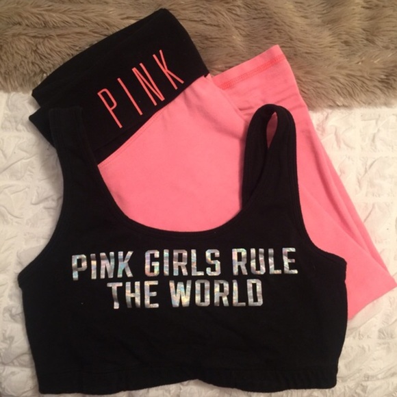 LIMITED EDITION VS Pink Sports Bra - Picture 4 of 4