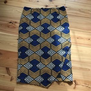 Maeve (from Anthropologie) patterned skirt