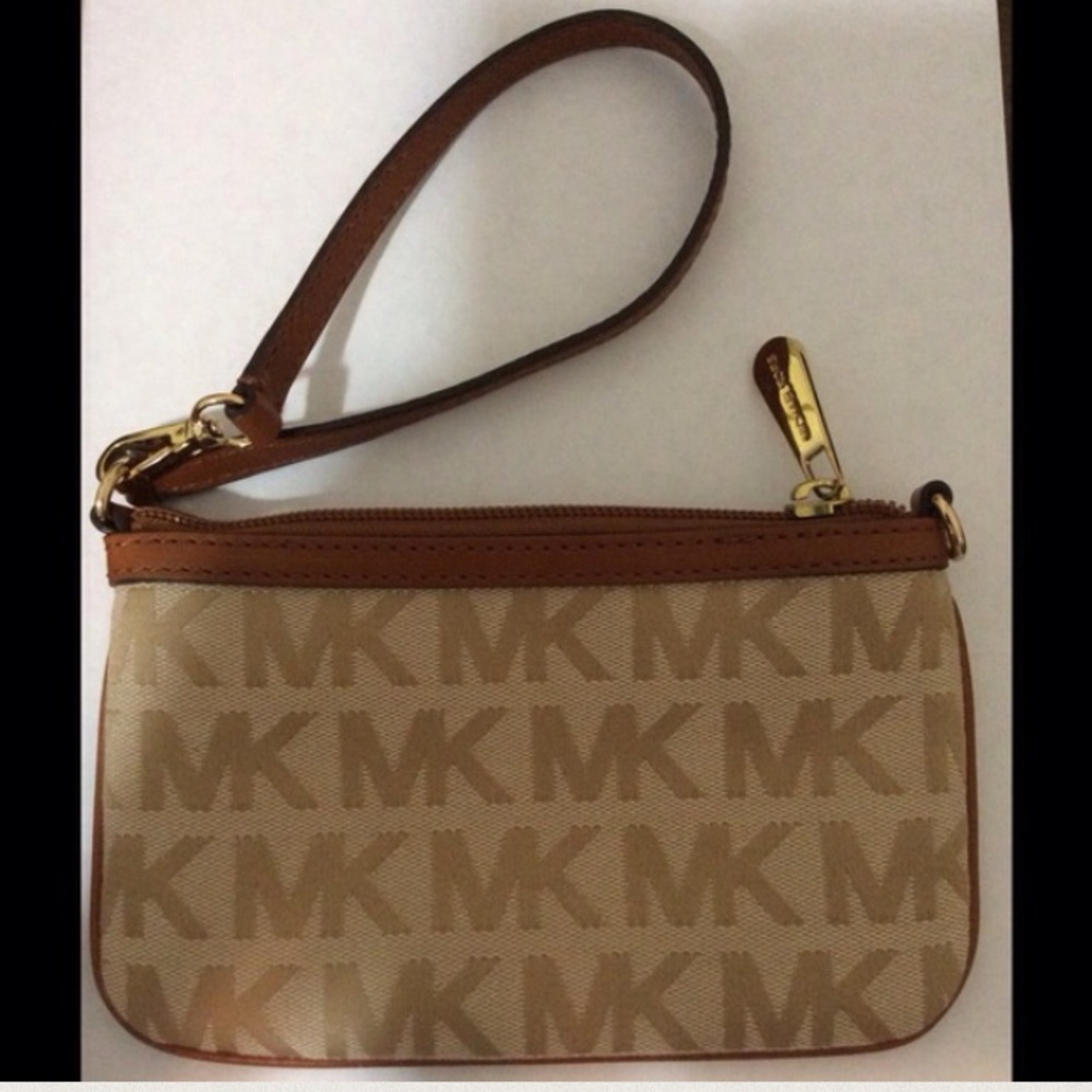 Michael Kors signature wristlet