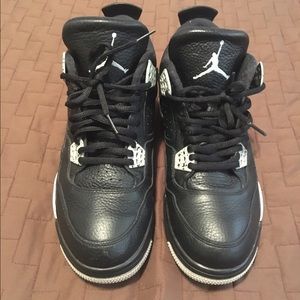 Oreo Jordan 4s Sz 10