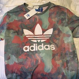 Women's Adidas Multi-Colored Tshirt