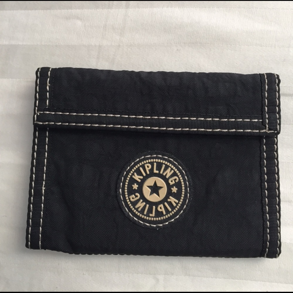 Kipling Black Wallet Like New Condition