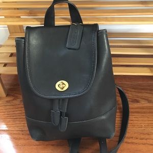 Leather Coach purse