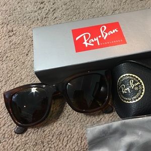 Ray ban sunglasses.