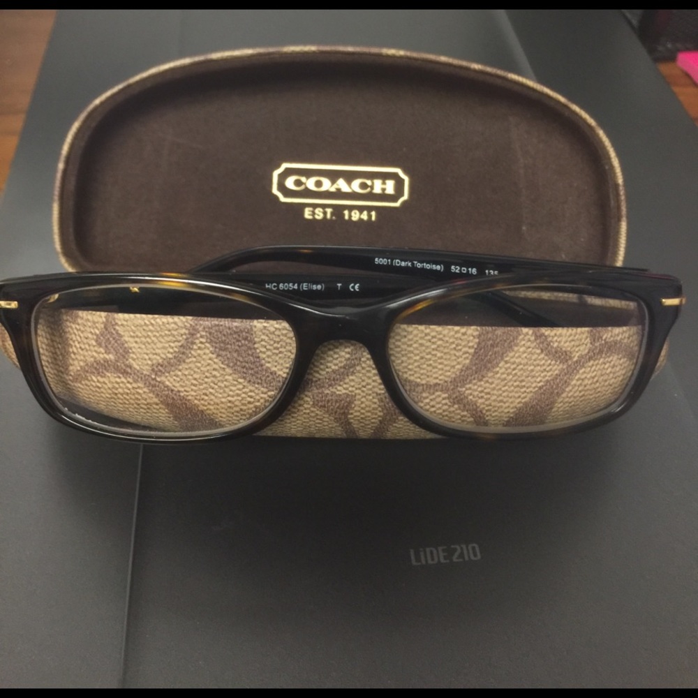 Coach frames and case