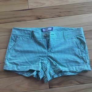 Abercrombie and Fitch Gingham Shorts