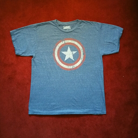 Marvel Captain America T-shirt men/women size L - Picture 2 of 3