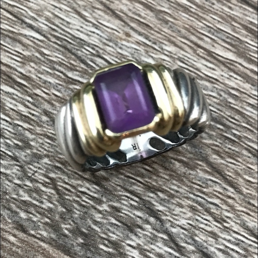Authentic David Yurman cocktail ring