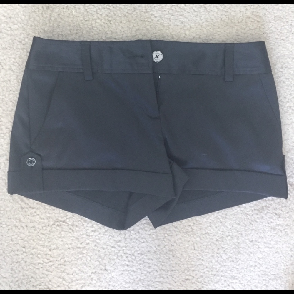 Black Express dress shorts