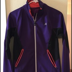 NWOT New Balance Heat Zip Jacket with Thumbholes
