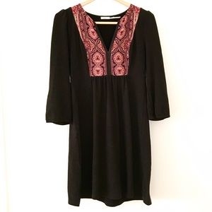 Kimchi Blue Silk Trim Sweater Dress