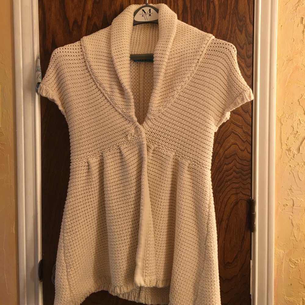 Cream Sweater Vest