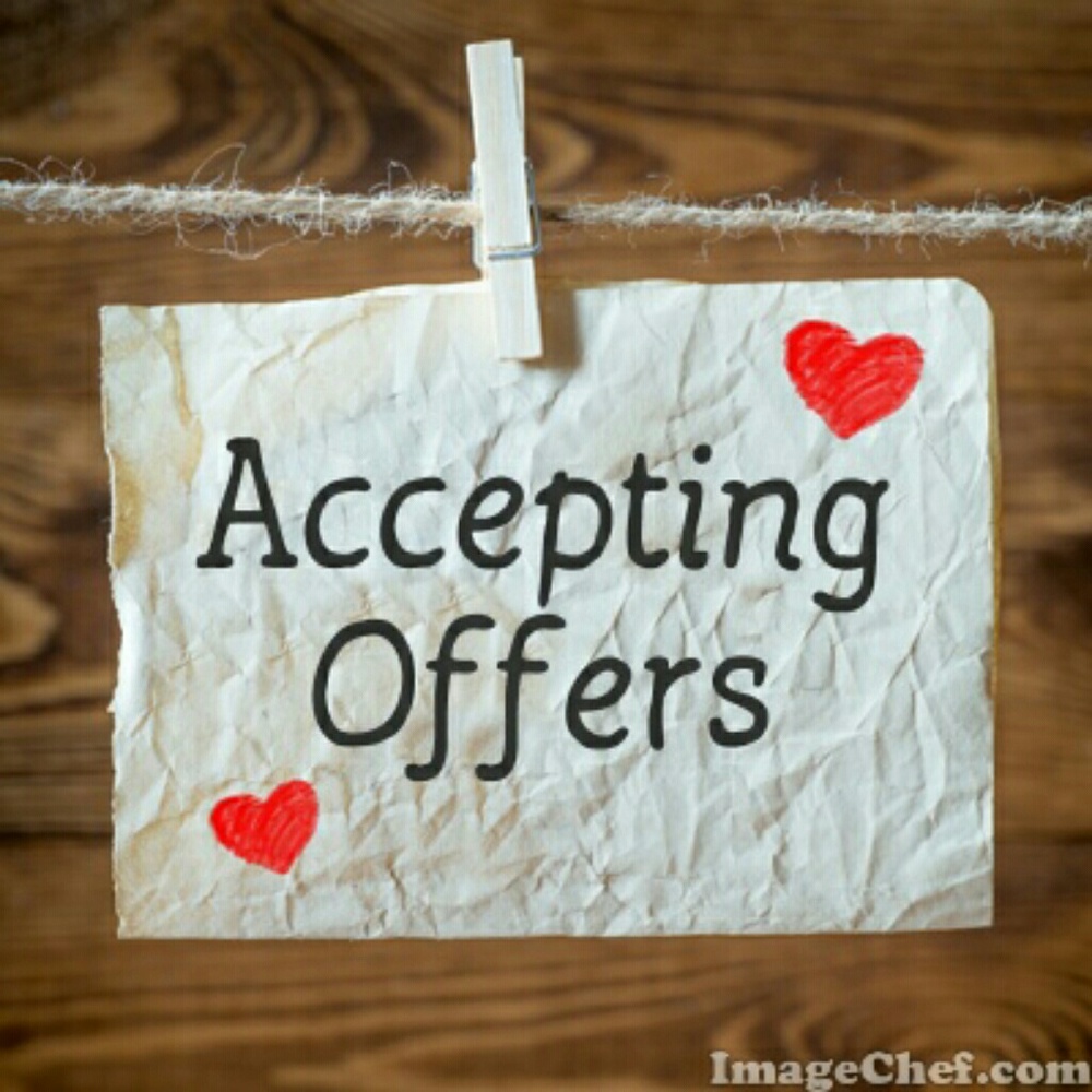 Like the item not the price? Make an offer!