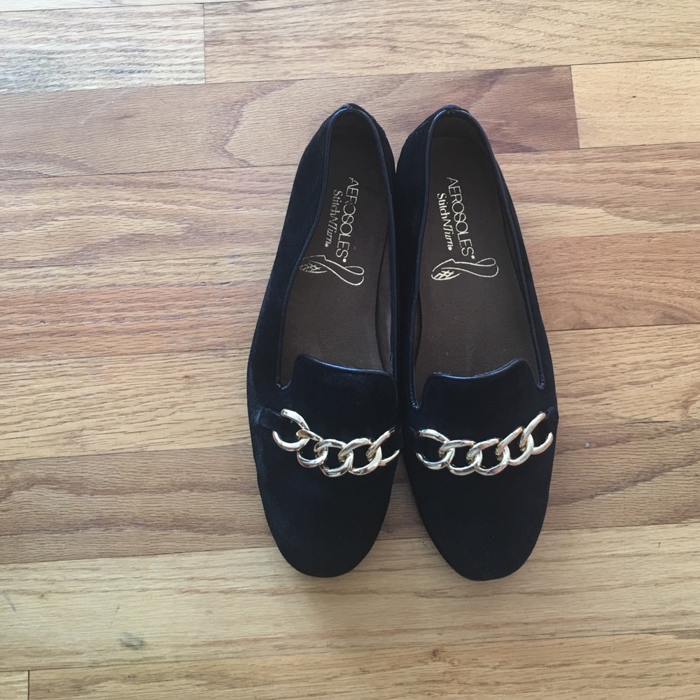 Aerosoles Suede Loafers. NEVER WORN!