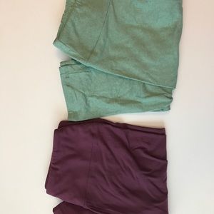 Two Lularoe OS leggings bundle