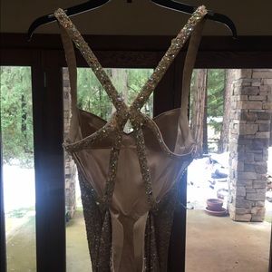 Gold sequin prom dress originally 400$ Worn once