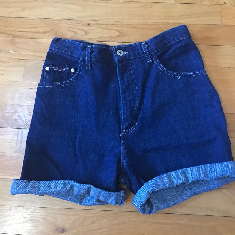 High Waisted Jean Shorts