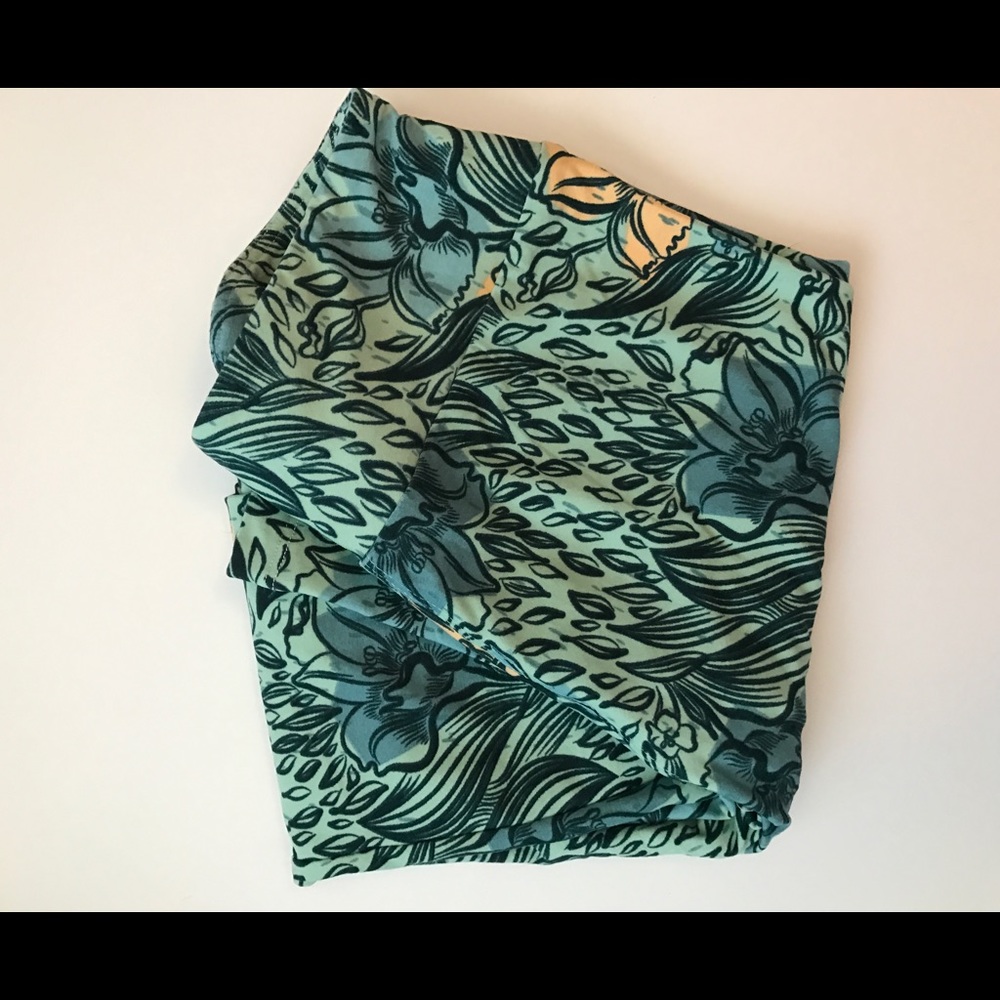 OS Lularoe floral leggings