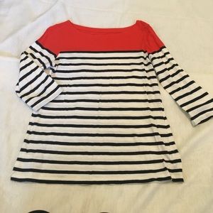 Loft Ann Taylor size M boat neck shirt