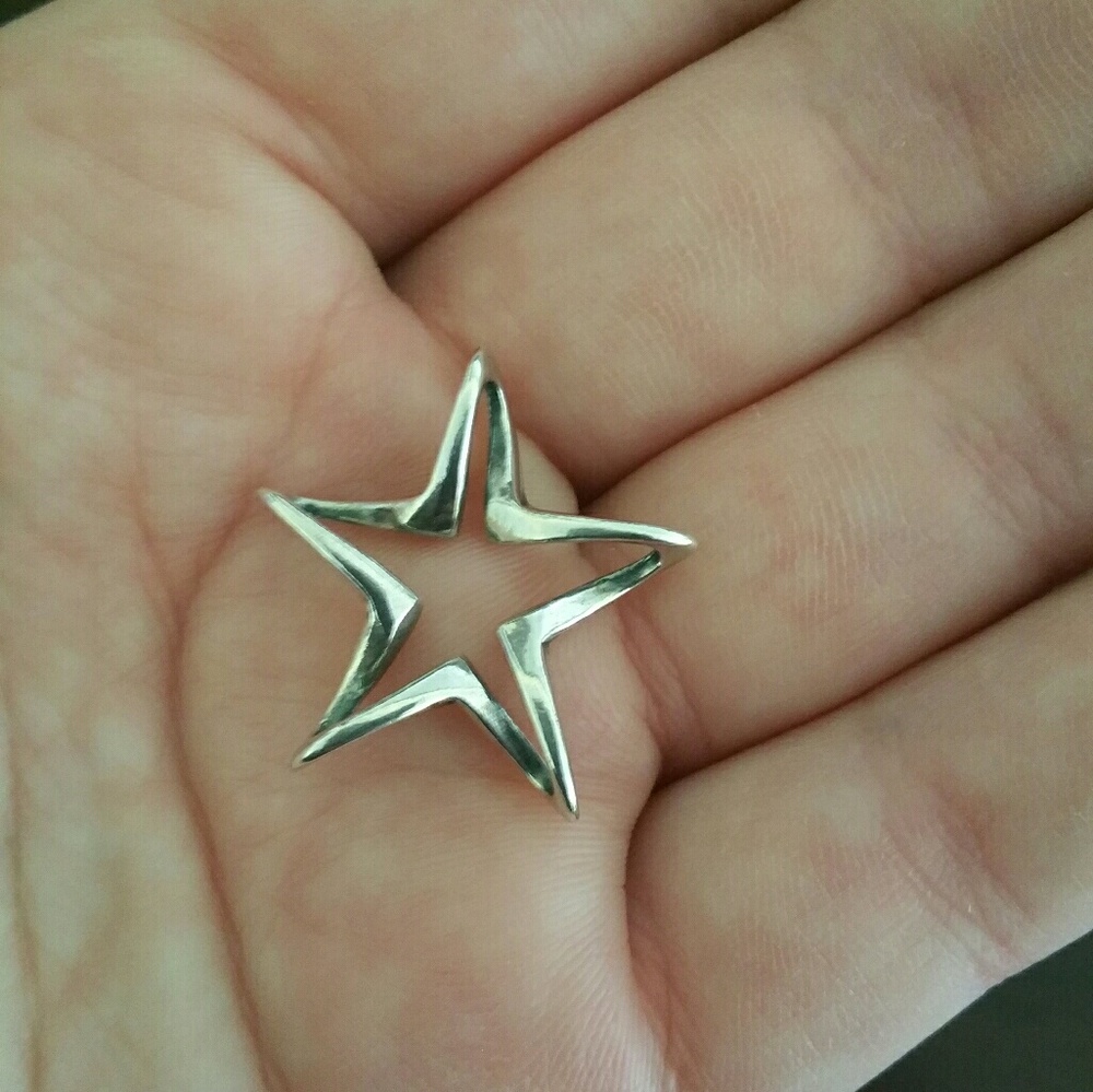 James Avery sterling silver star charm