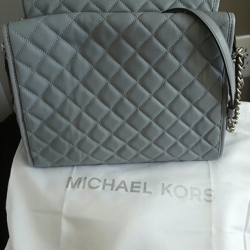 NWT Michael Kors Rachel Quilted Leather Handbag