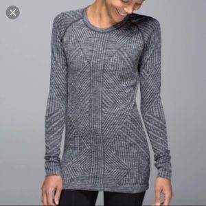 Lululemon restless dark grey pullover