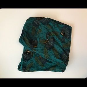 OS Vintage Lularoe leggings - headdress print