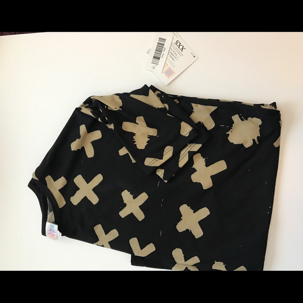 Lularoe Irma tunic printed