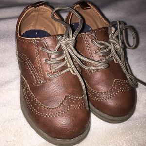 Carter's Wingtip Toe Boys Leather Dress Shoes