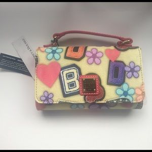 Dooney & Bourke Small Varsity Mimi Crossbody Beige