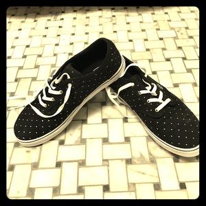 VANS Black polka dot