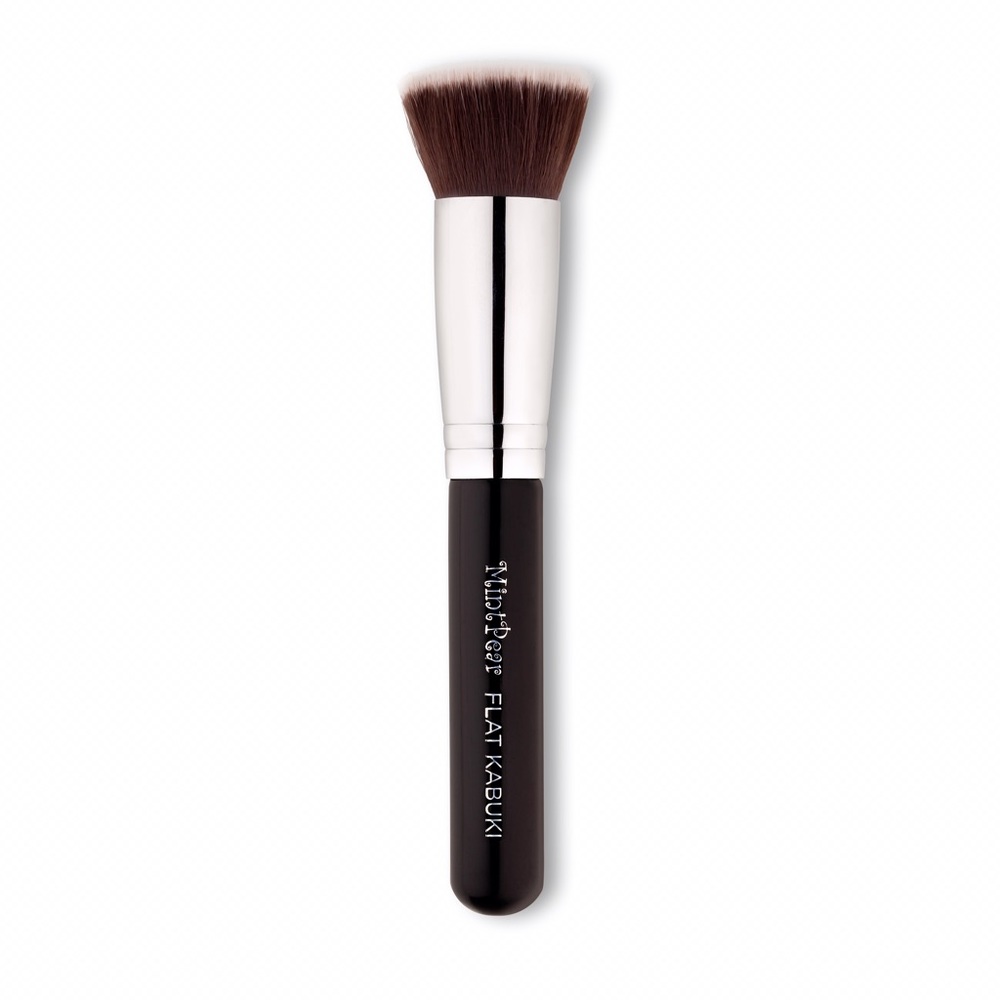 MintPear Beauty Flat Top Kabuki Foundation Brush