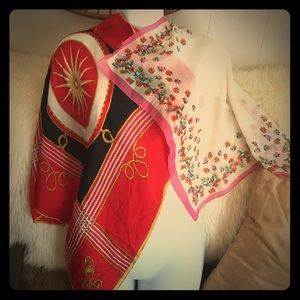 Vintage Scarves 2 Bundle You get Both 😁