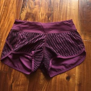Lululemon speed shorts