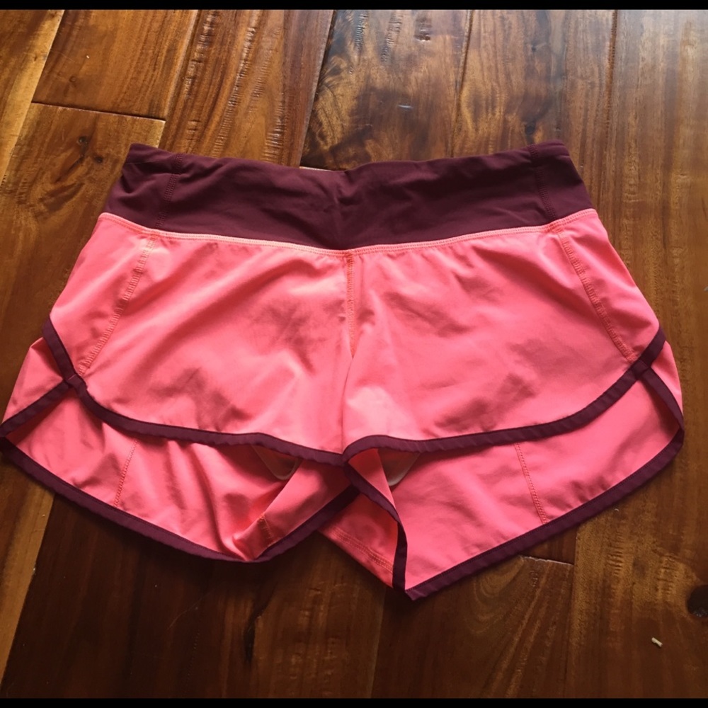 Lululemon speed shorts