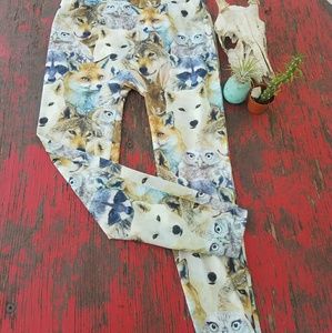 NWOT animal print leggings