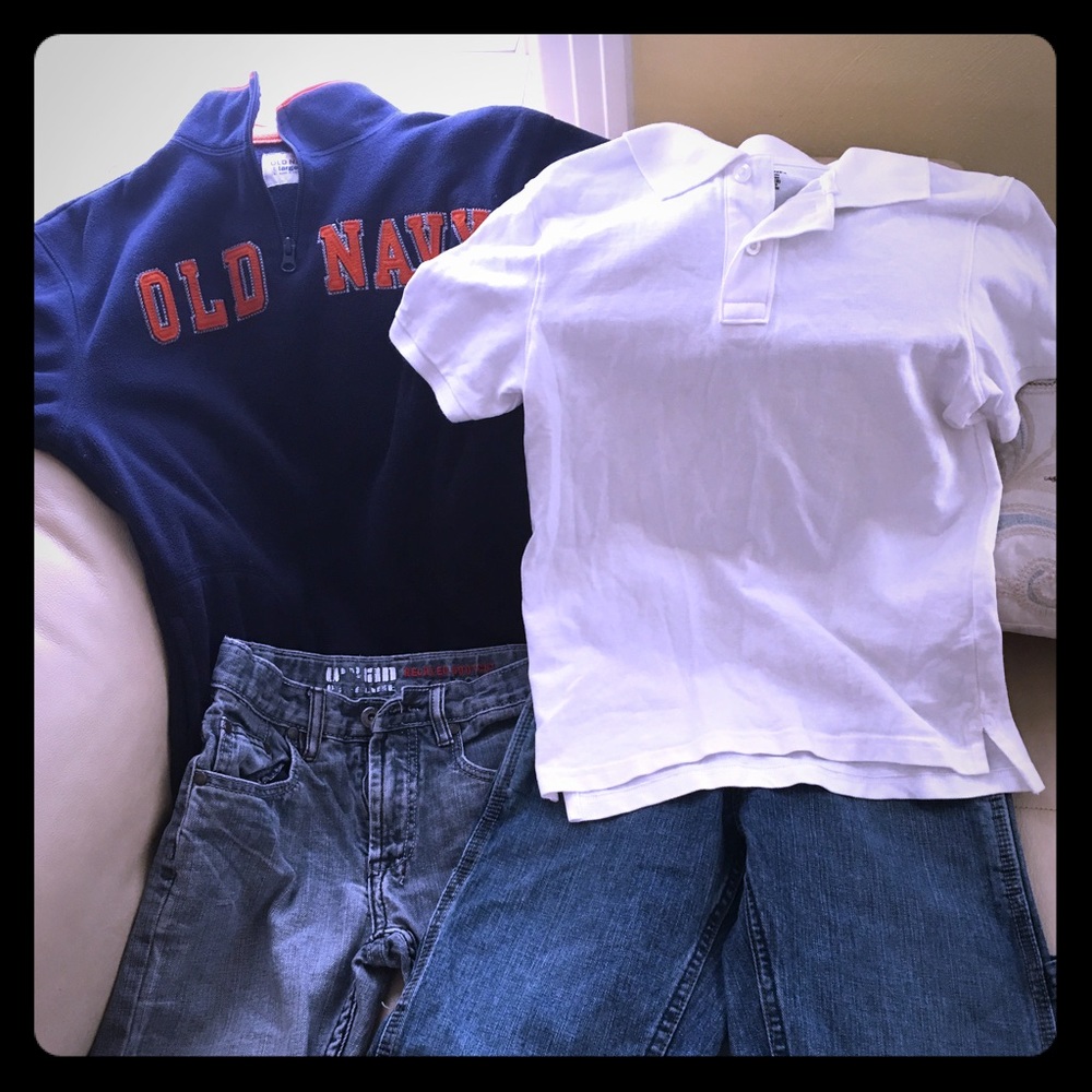 Two Size 10 boys outfits