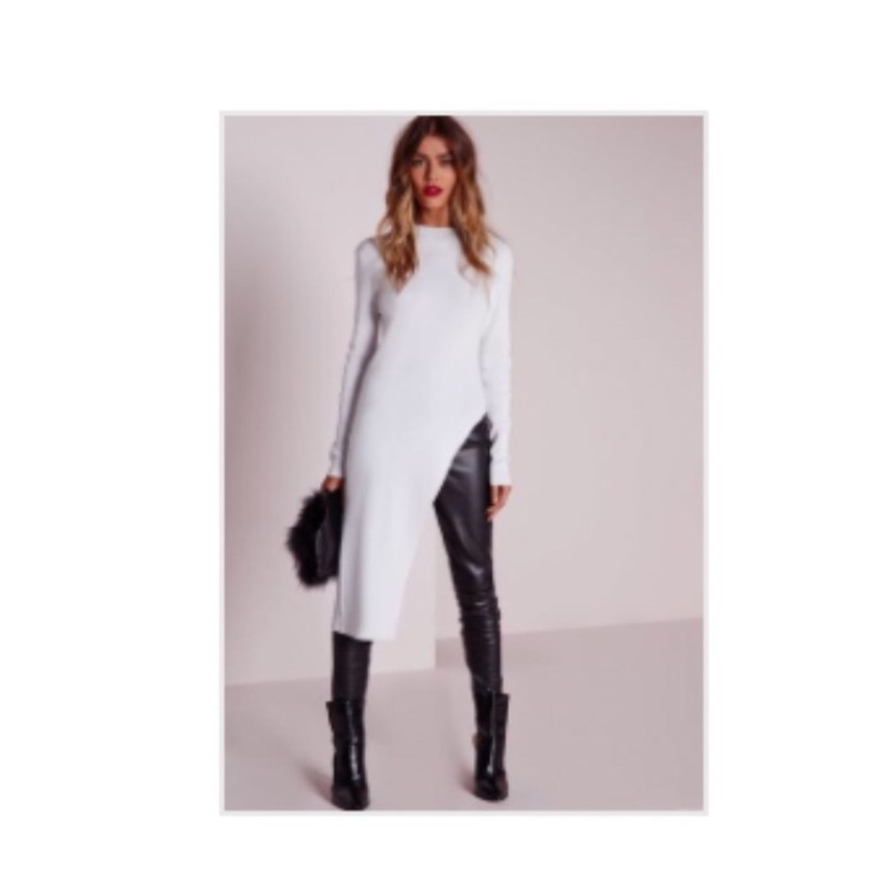 Side split sweater