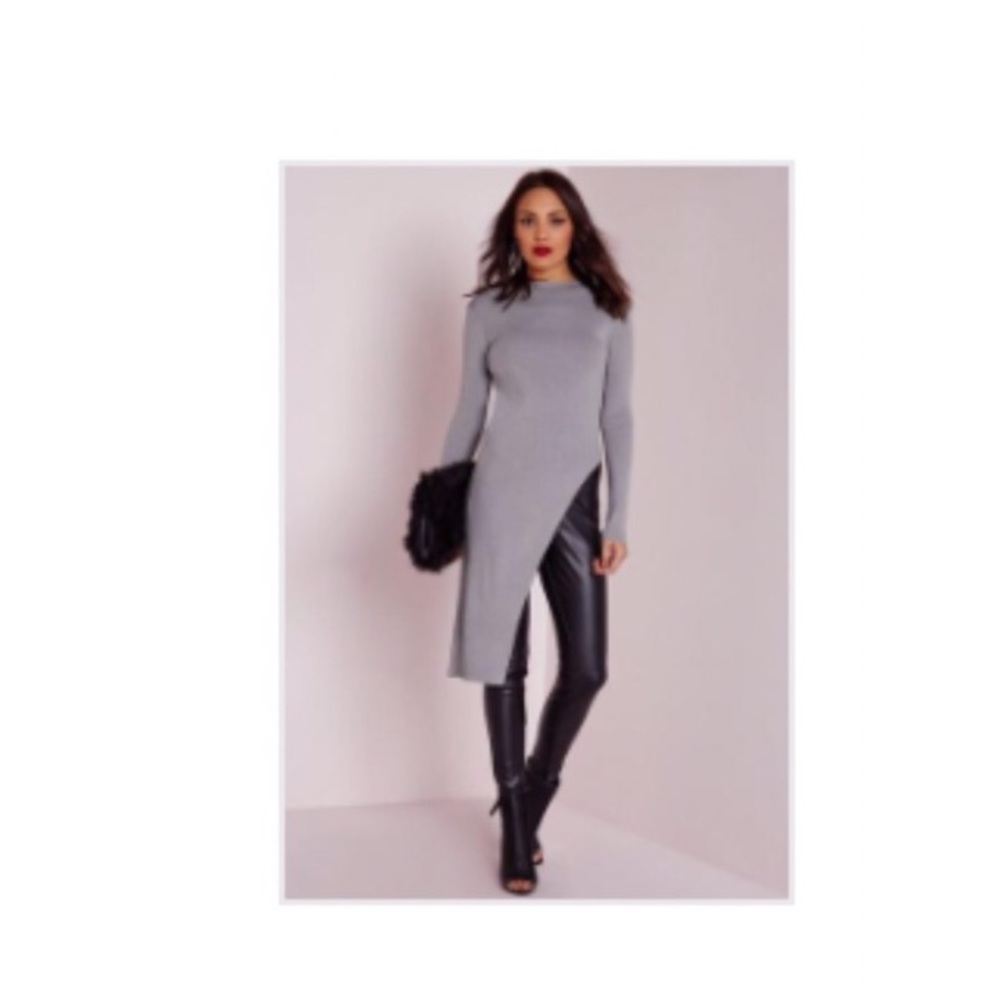 Side split sweater