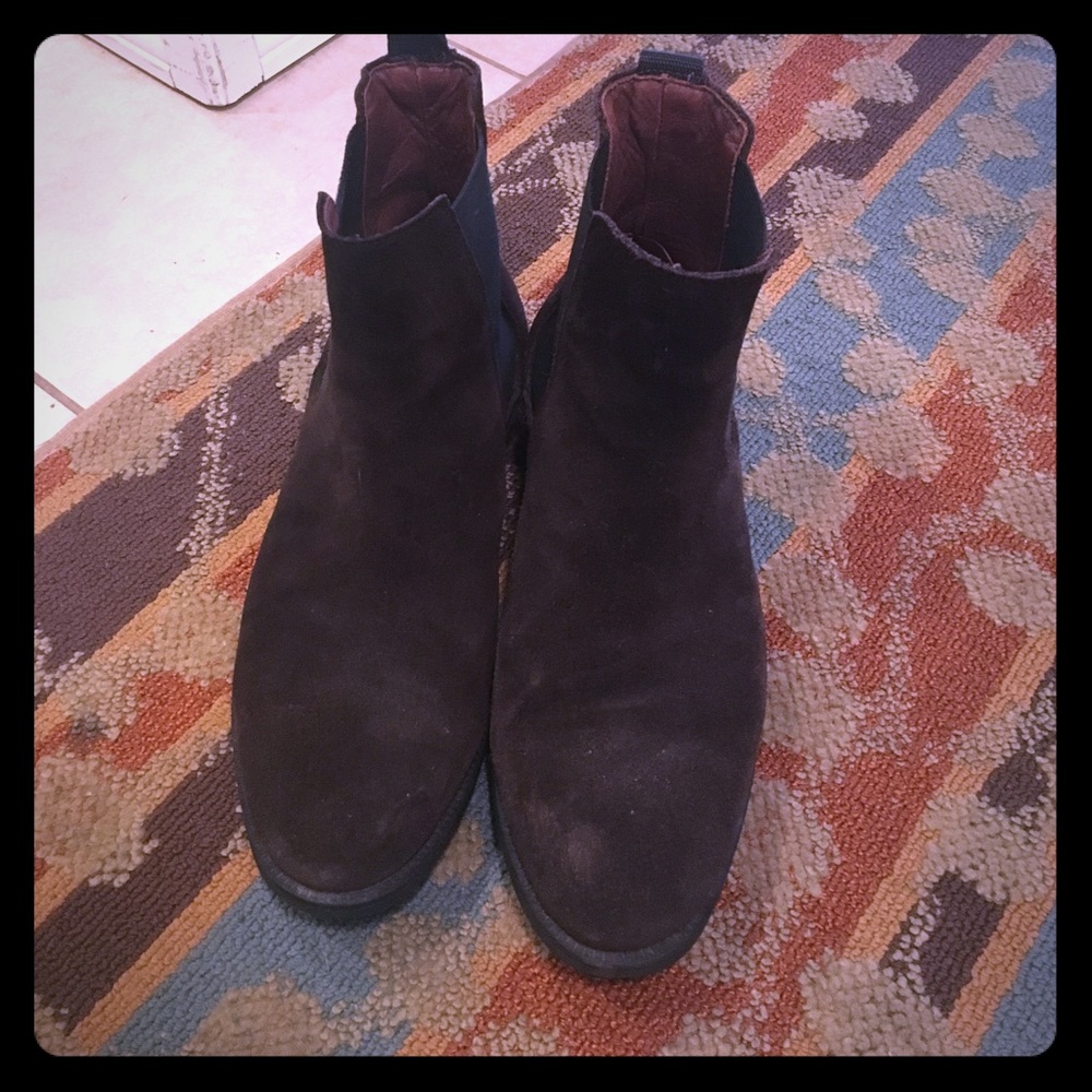 Men's H&M brown Suede Boots size 10