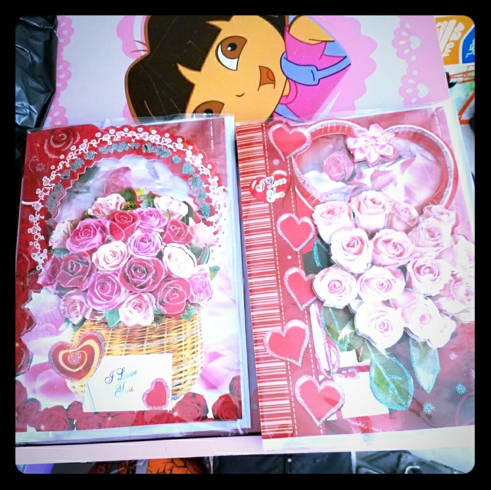 3-D  Birthday & Mothers Day, Women's Day cards