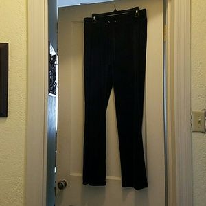 New York & company velour pants, M, tall