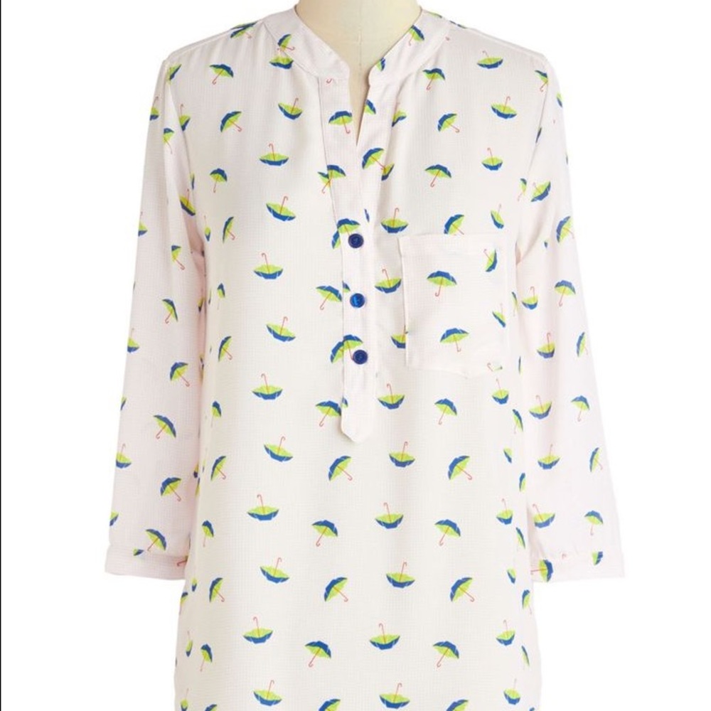 Modcloth umbrella Blouse